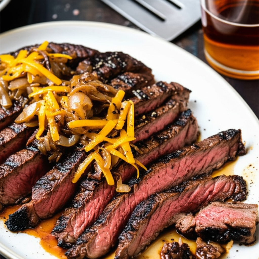 Barbecued Beer Steak image