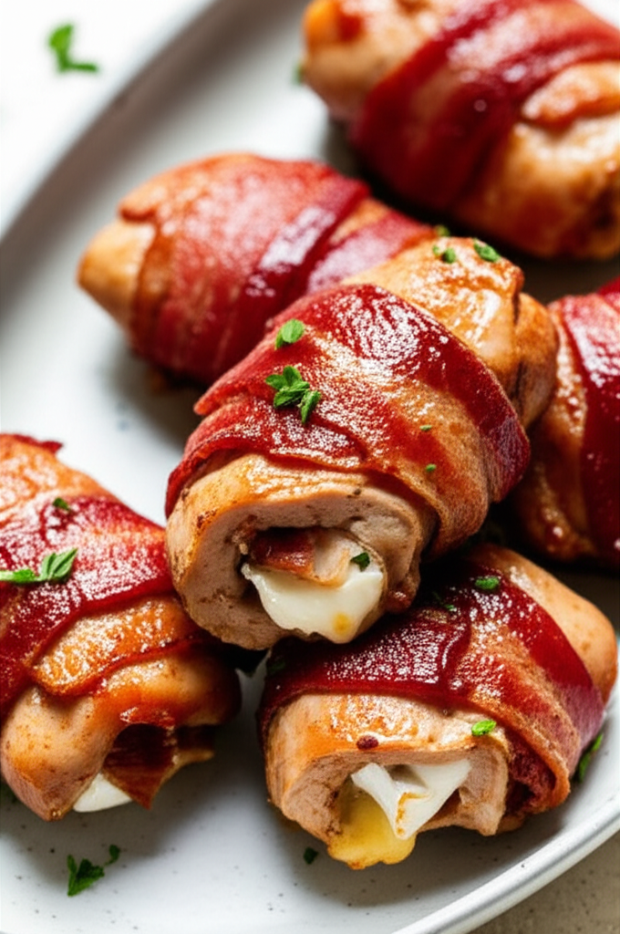 Barbecued Chicken Bundles image