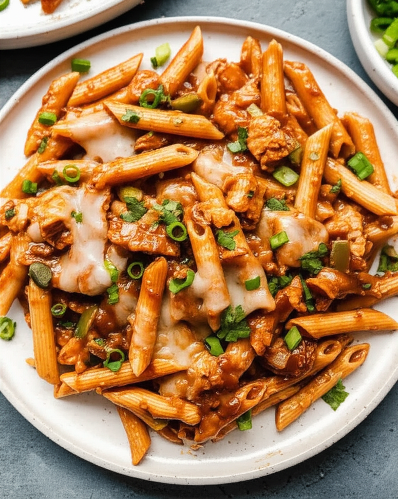 Barbecued Chicken Pasta image