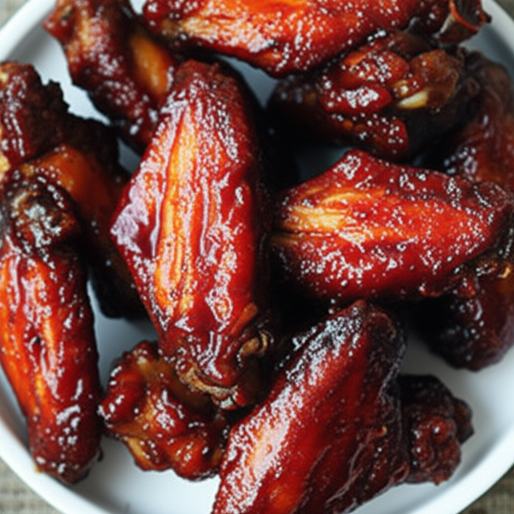 Barbecued Chicken Wings image