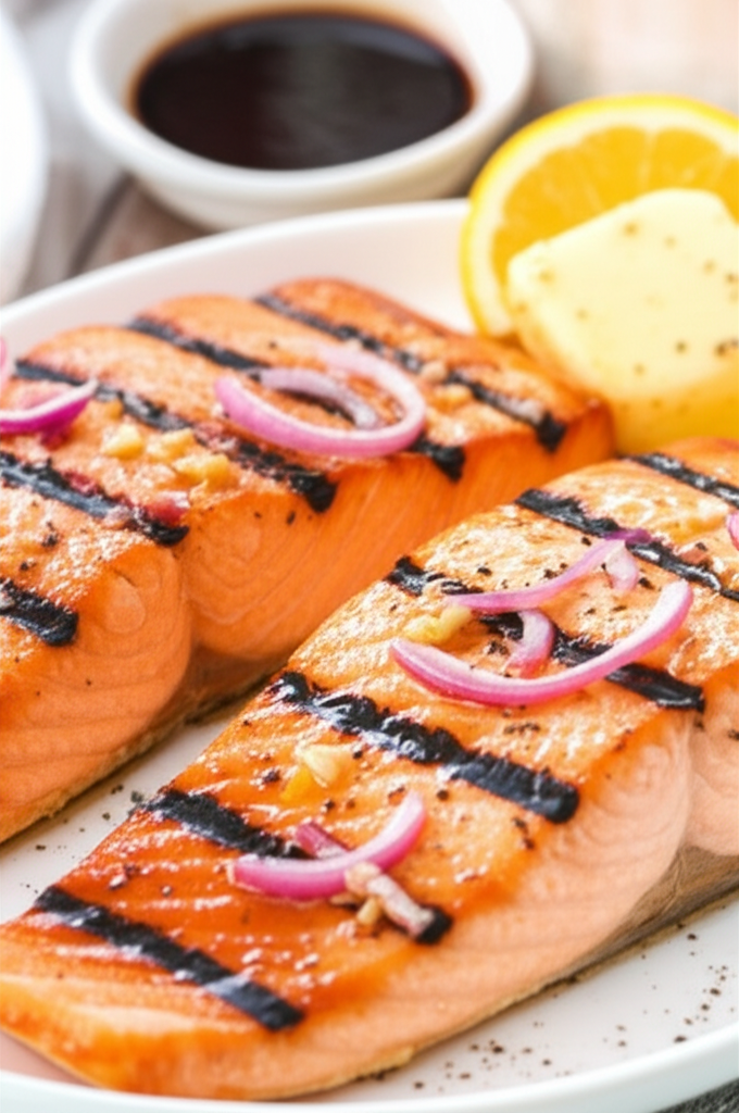 Barbecued Fish Steaks image