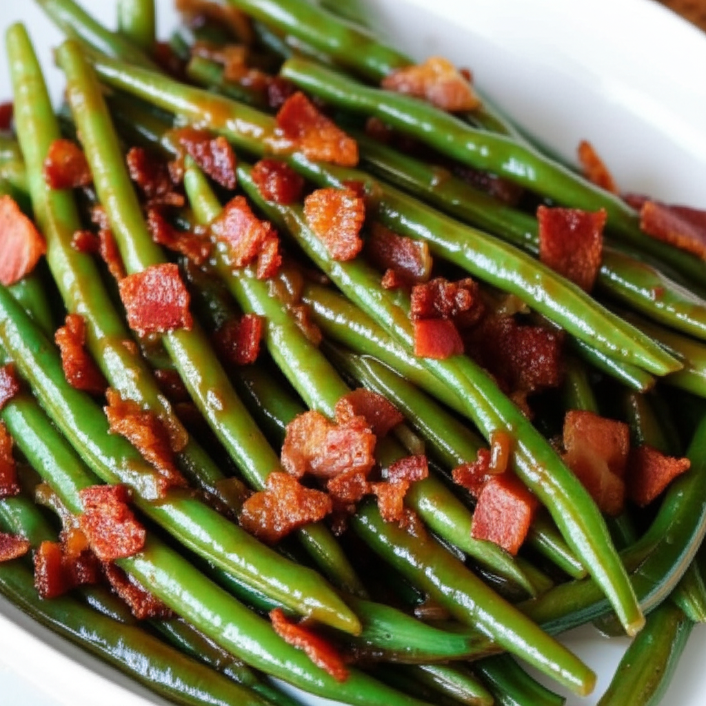 Barbecued Green Beans image