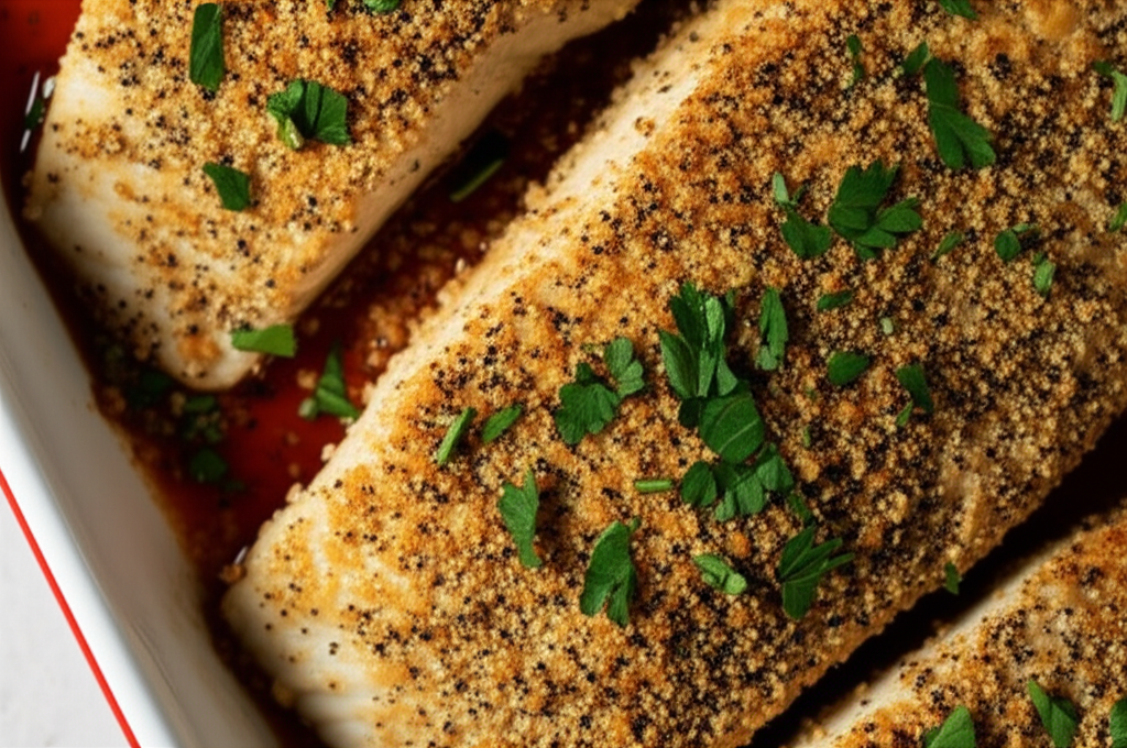 Barbecued Halibut image