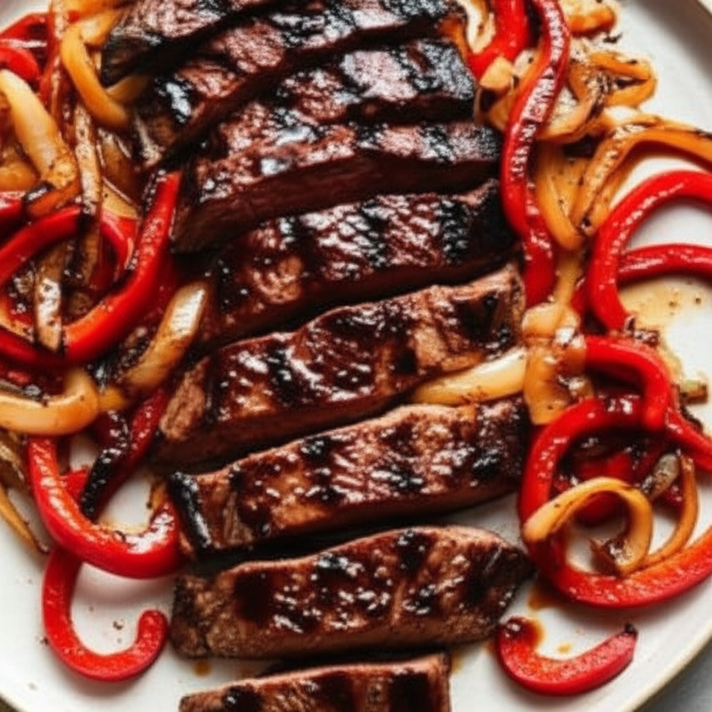Barbecued Honey Steak image