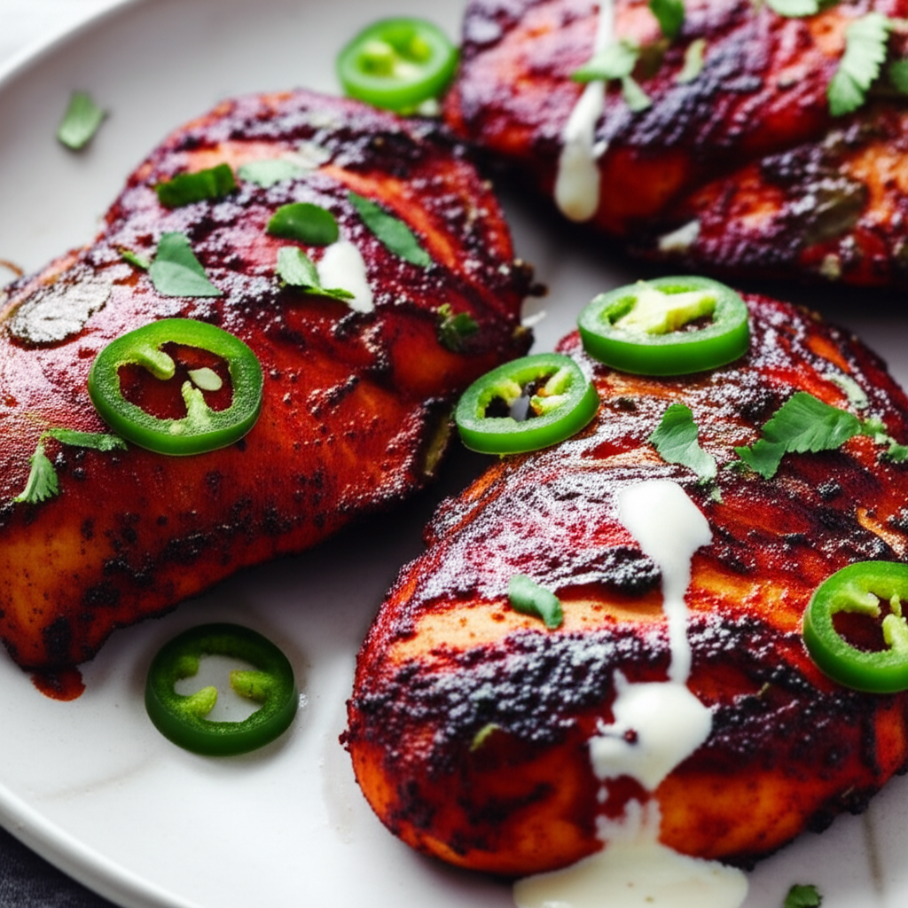 Barbecued Indian Spice Chicken image