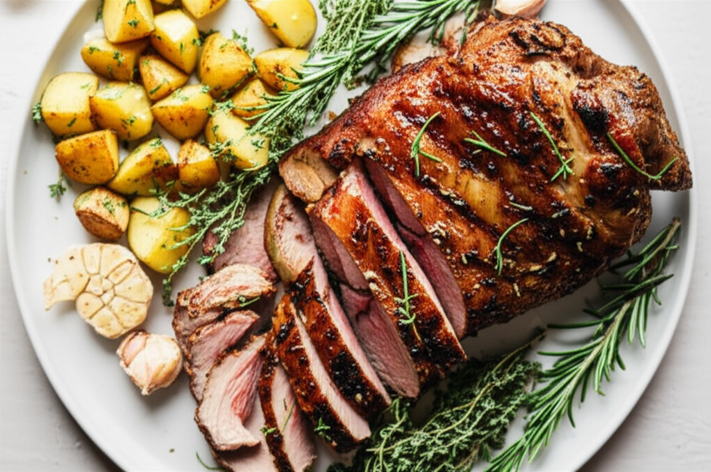 Barbecued Lamb image