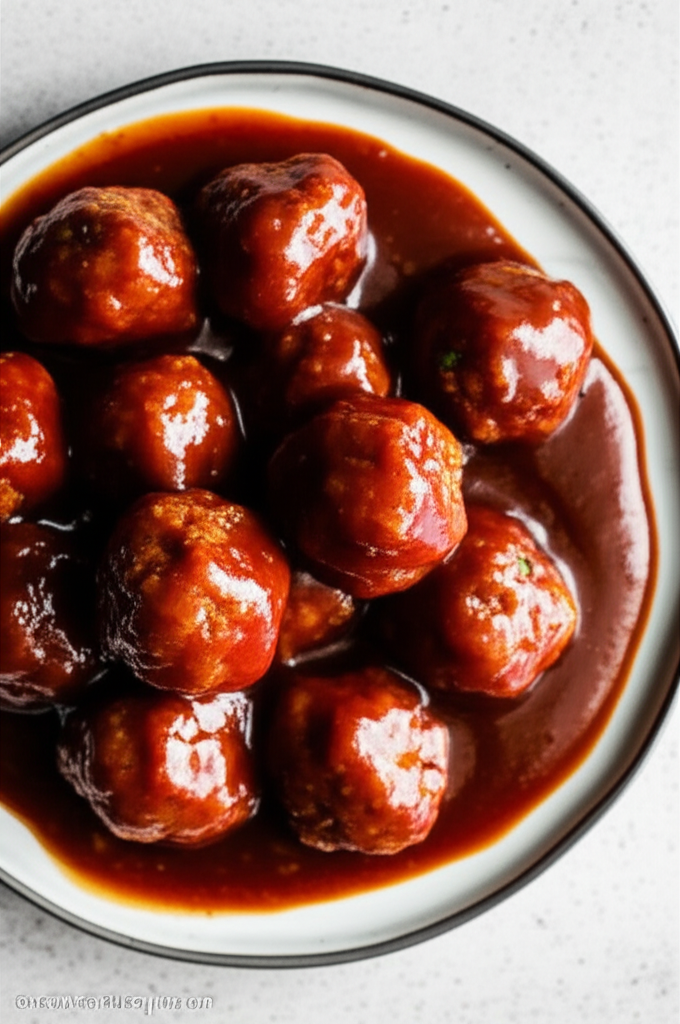 Barbecued Meatballs image