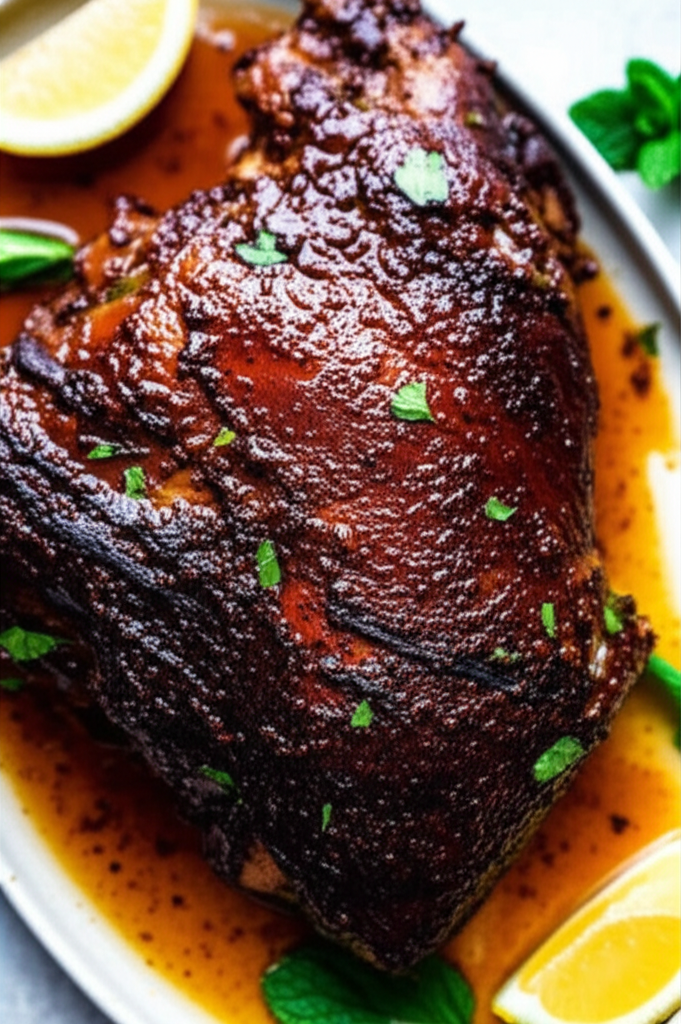 Barbecued Mechoui Lamb image