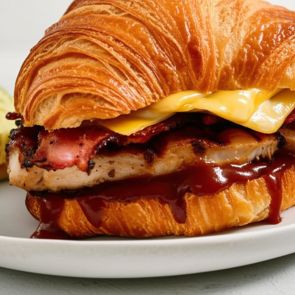 Barbecued Monterey Chicken Sandwiches image