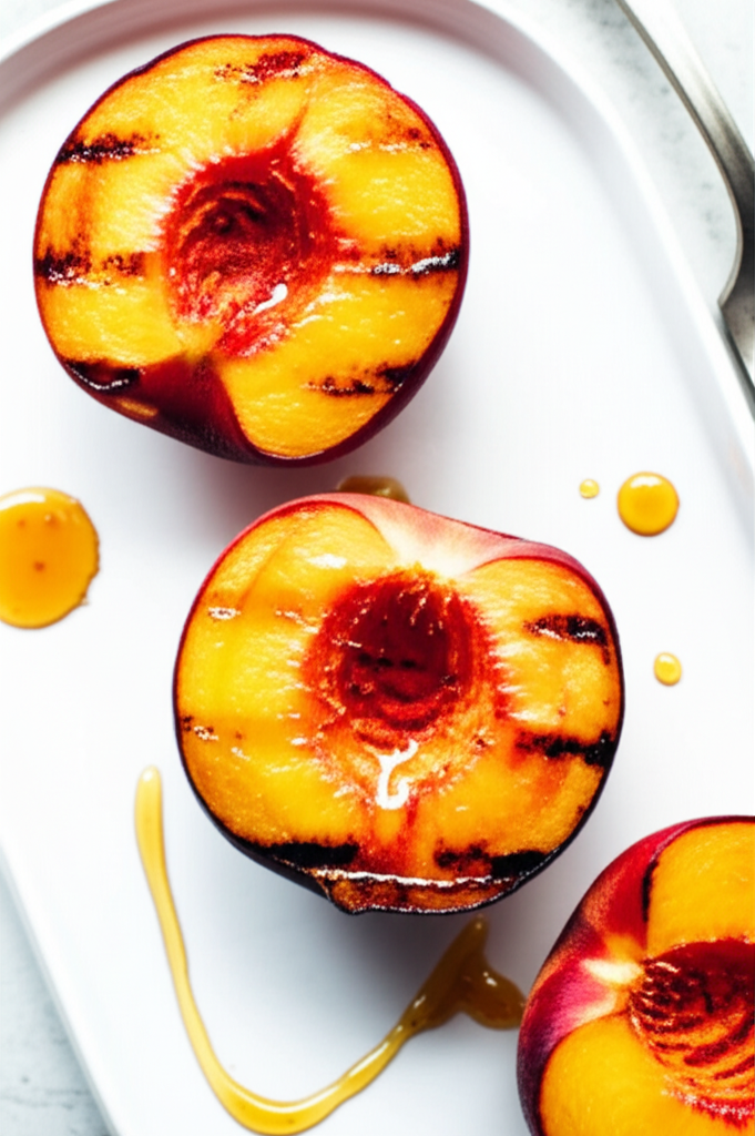 Barbecued Nectarines image