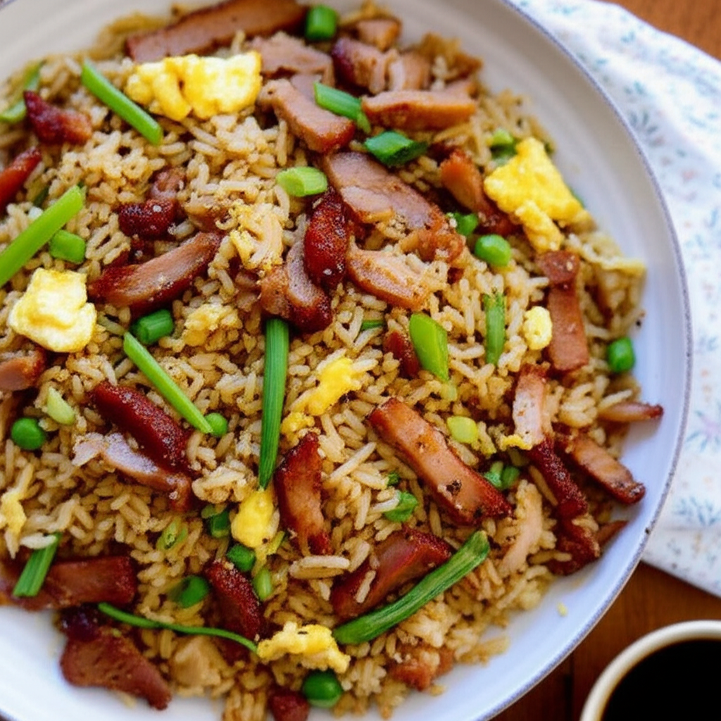 Barbecued Pork Fried Rice image