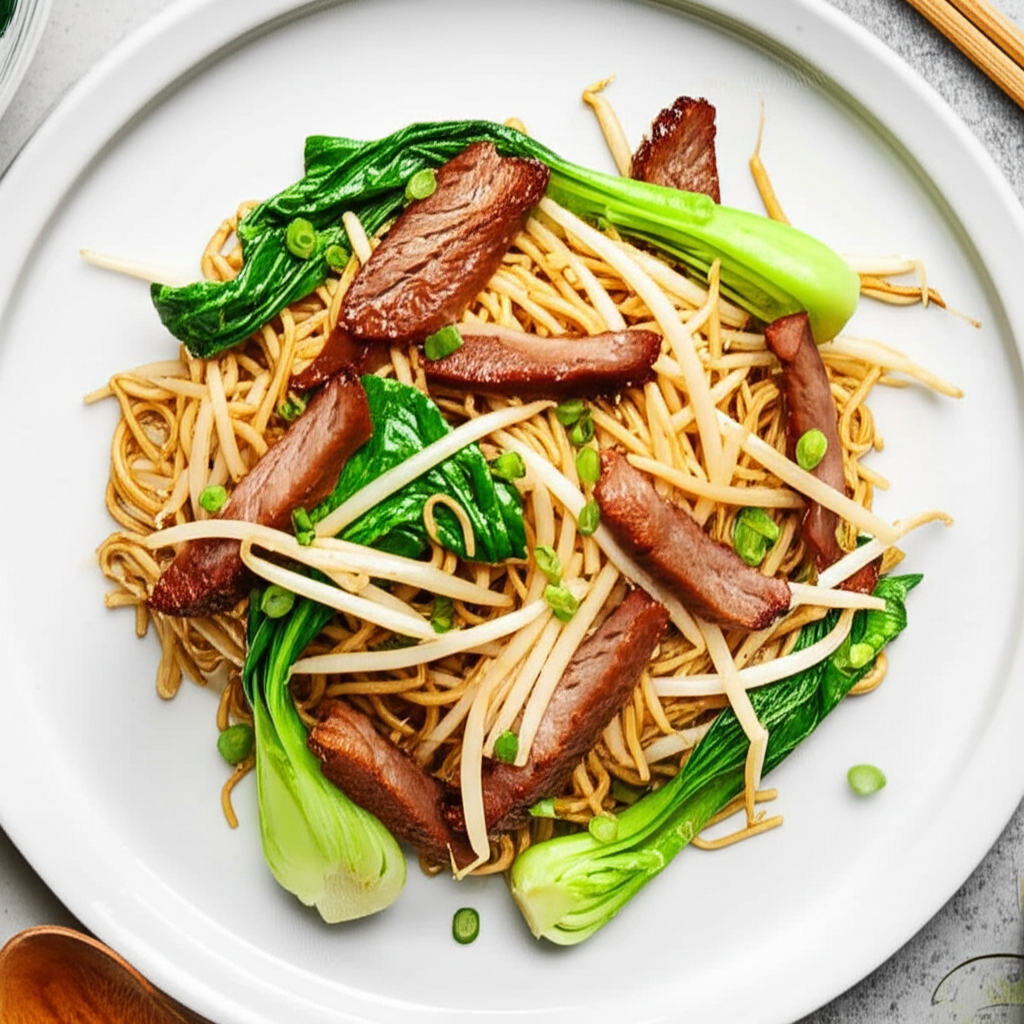 Barbecued Pork With Chow Fun image