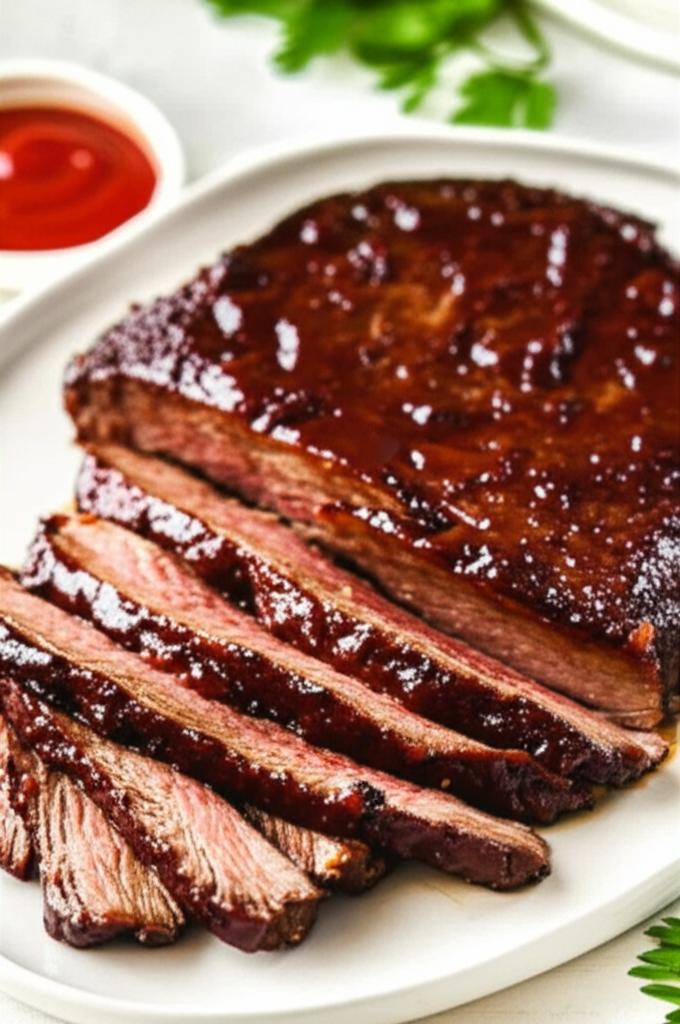 Barbecued Round Steak image