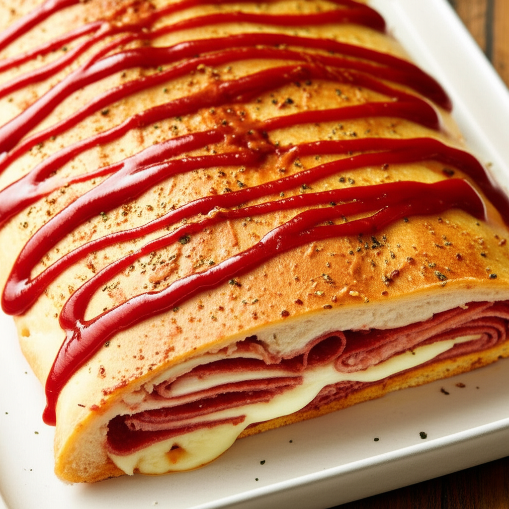 Barbecued Stromboli image