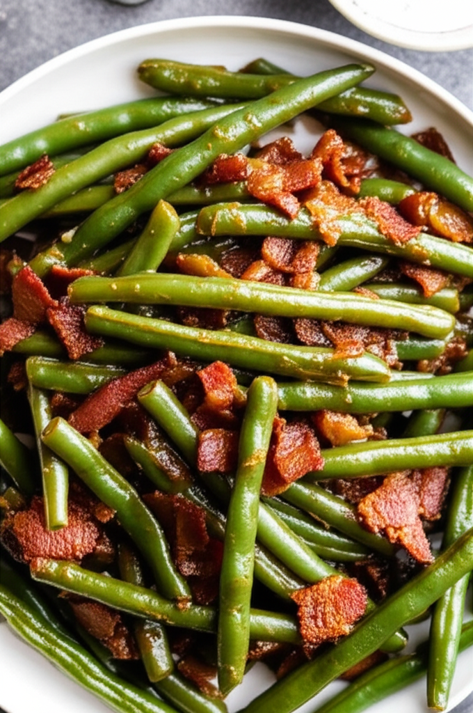 Barbecued Style Green Beans image