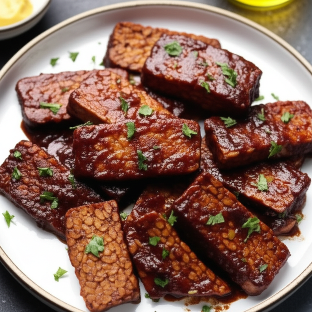 Barbecued Tempeh image