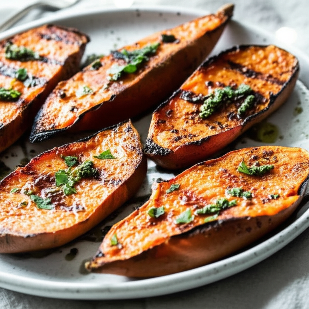 Barbecued Tuscan Sweet Potato image