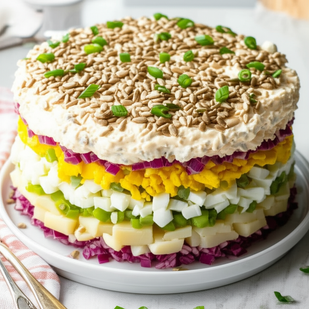 7Th Inning Stretch Layered Potato Salad image