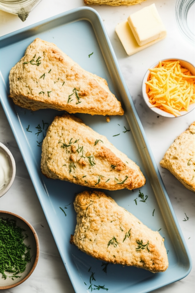 Barefoot Contessa Cheddar Dill Scones Ina Garten image