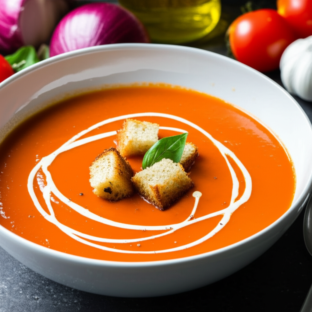 Featured: Cream Of Cauliflower Soup Vegan