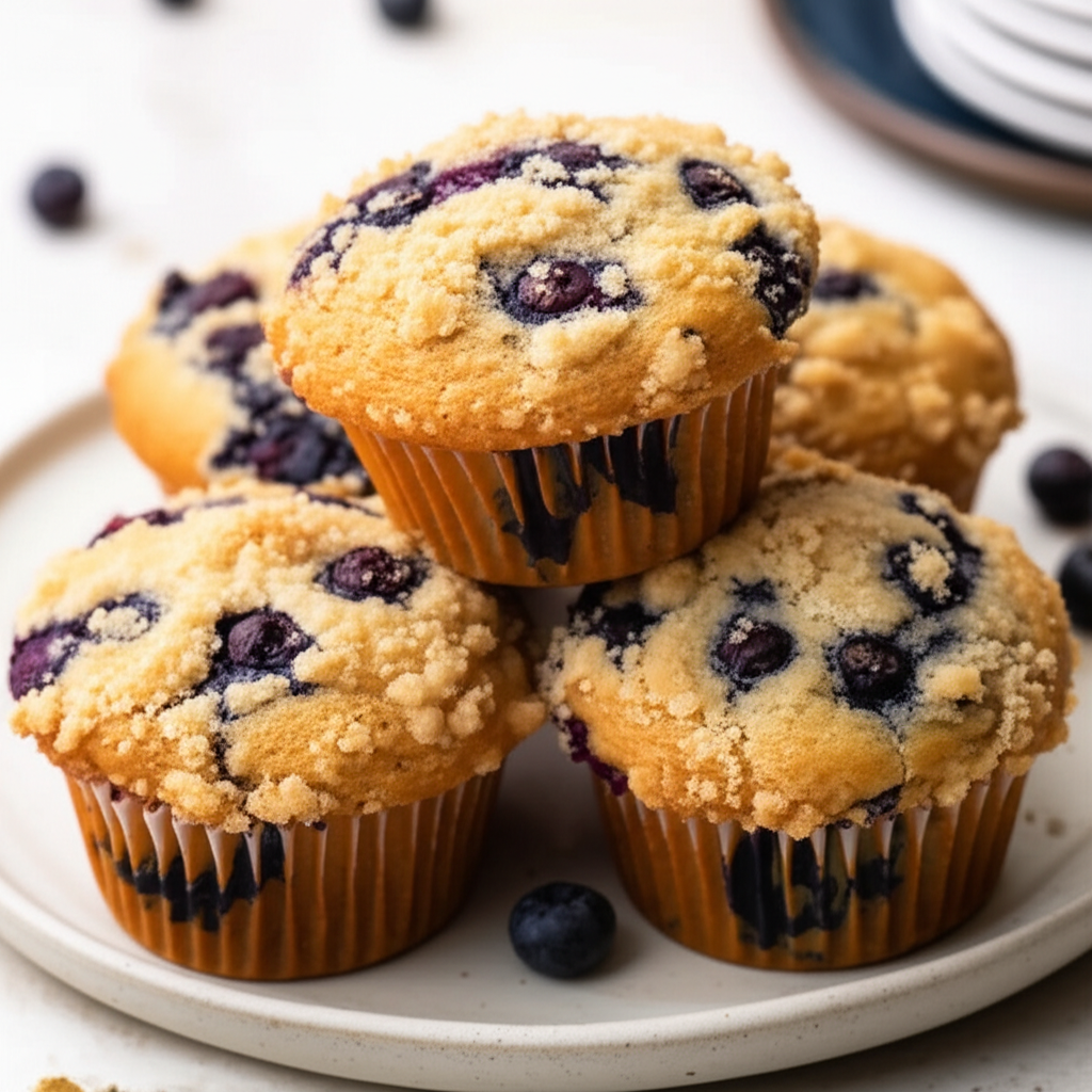 Barefoot Contessa S Blueberry Coffee Cake Muffins image