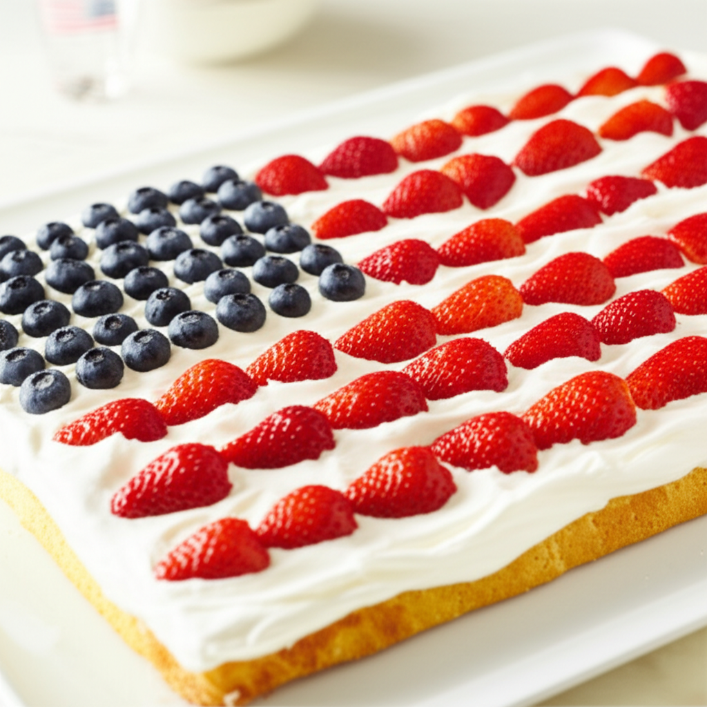 Barefoot Contessa S Flag Cake image