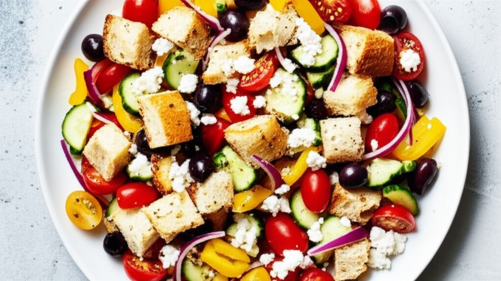 Barefoot Contessa S Greek Panzanella image