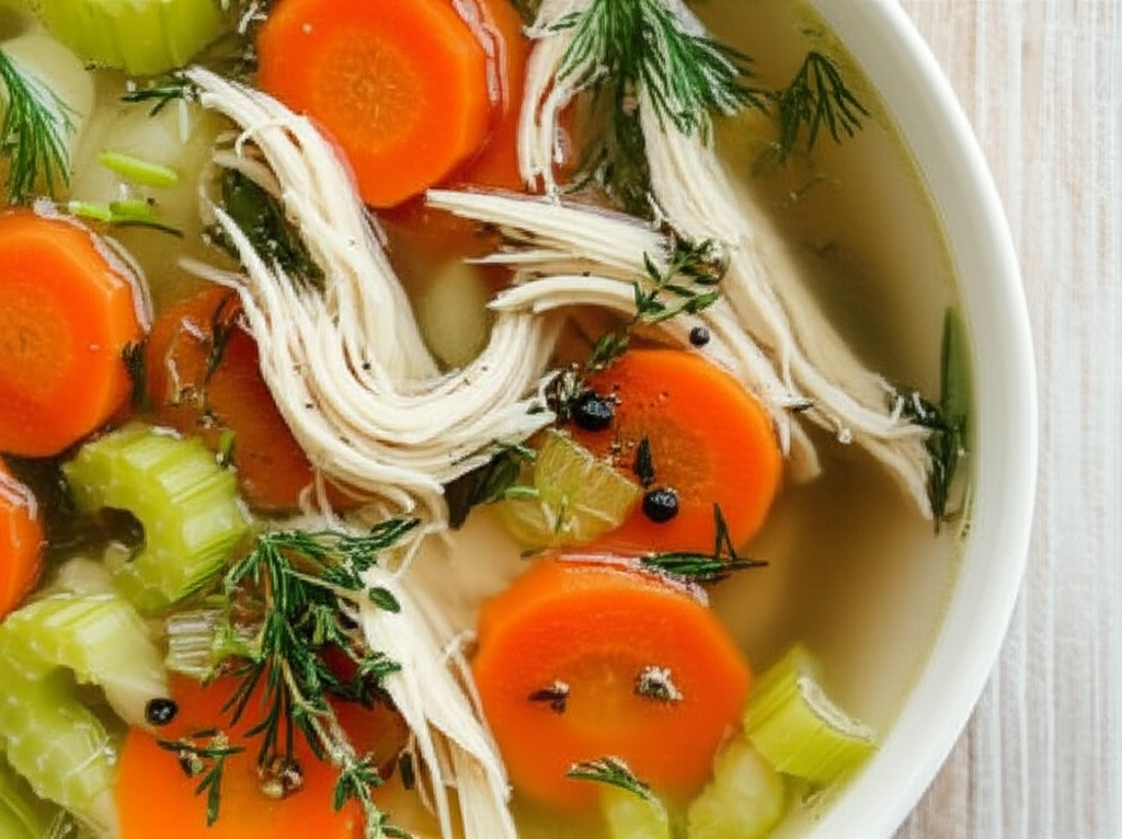 Barefoot Contessa's Homemade Chicken Stock image