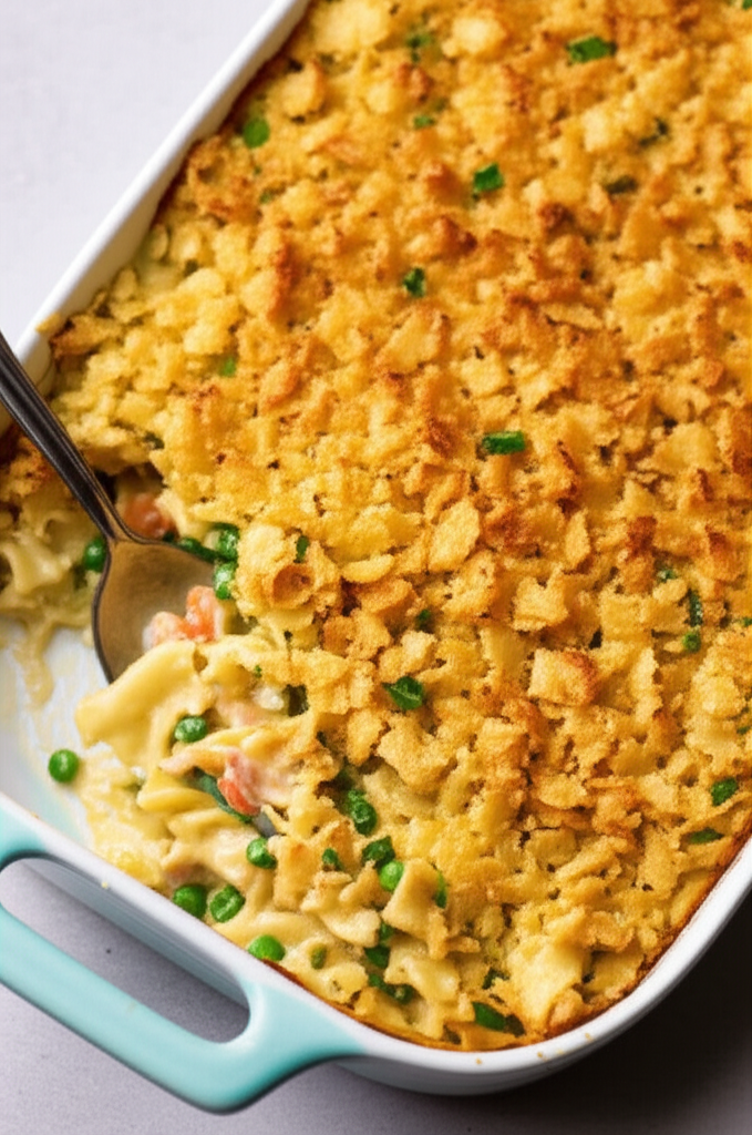 Sandy D Amato S Tuna Noodle Casserole Lighter image