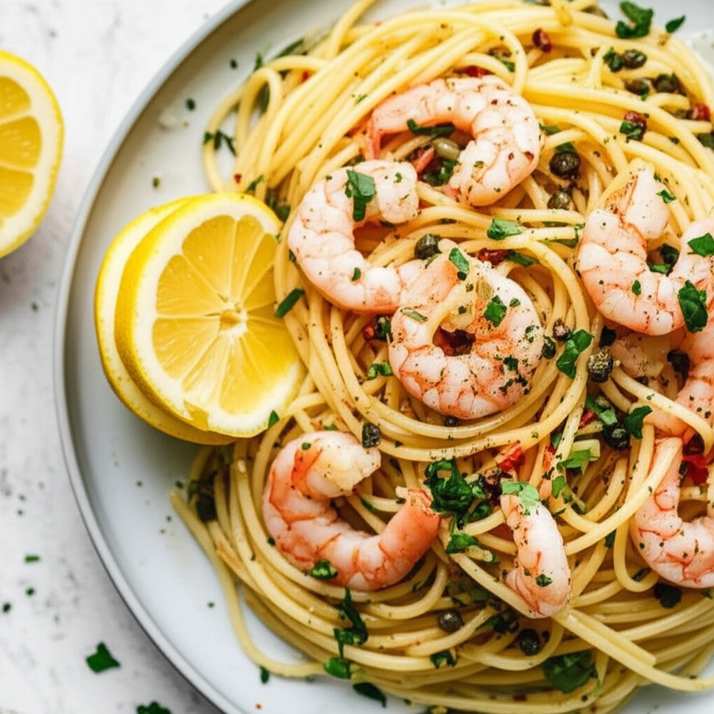 Barefoot Contessa S Linguine With Shrimp Scampi image
