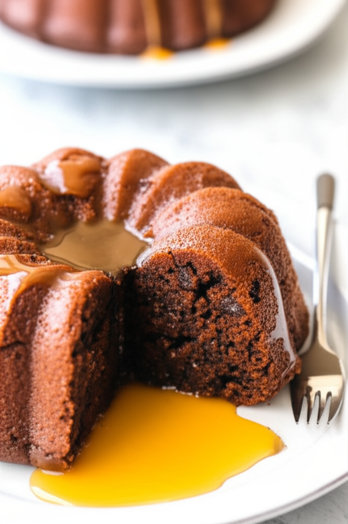 Barefoot Contessa's Mini Orange Chocolate Chunk Cake image