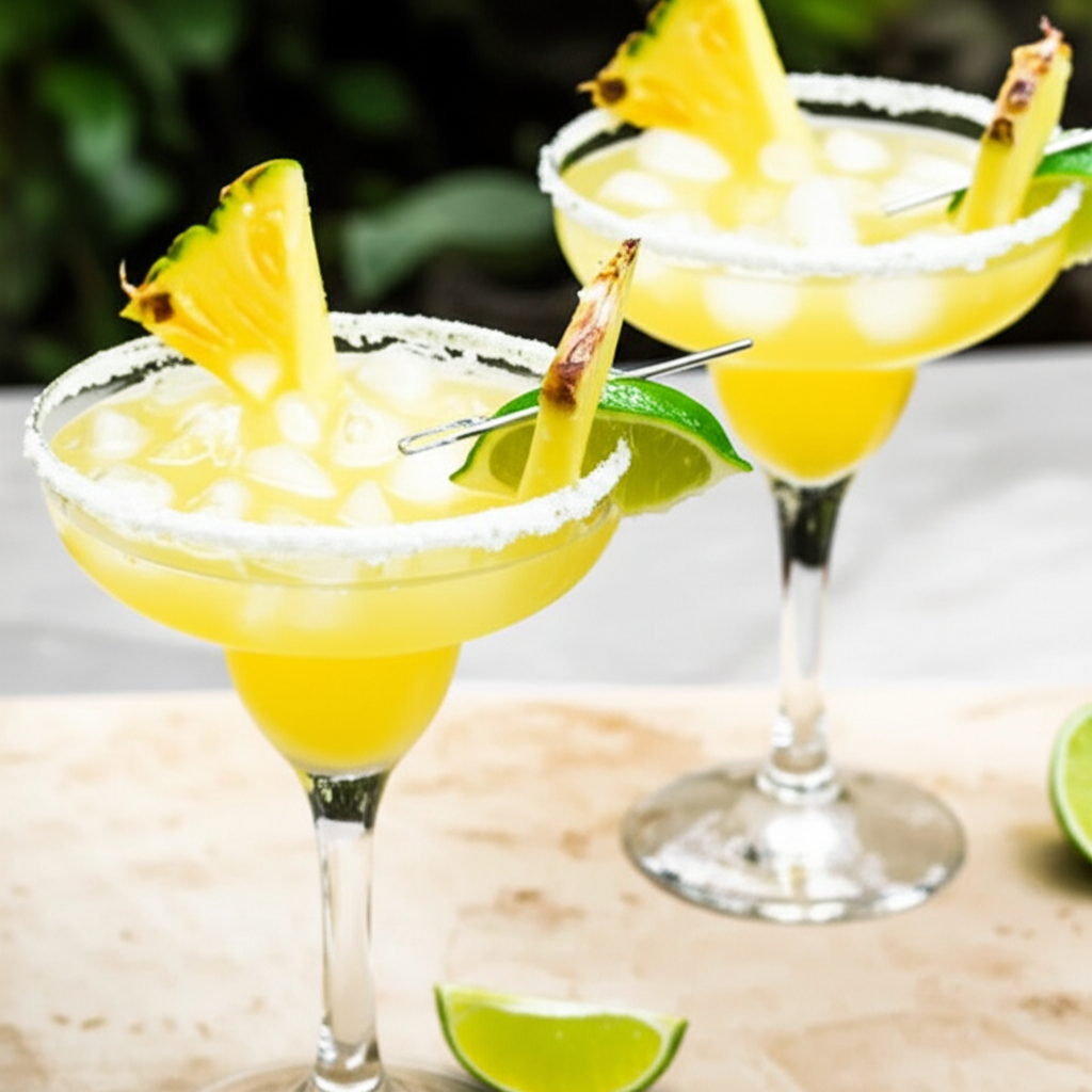 Barefoot Contessa's Pineapple Margaritas image
