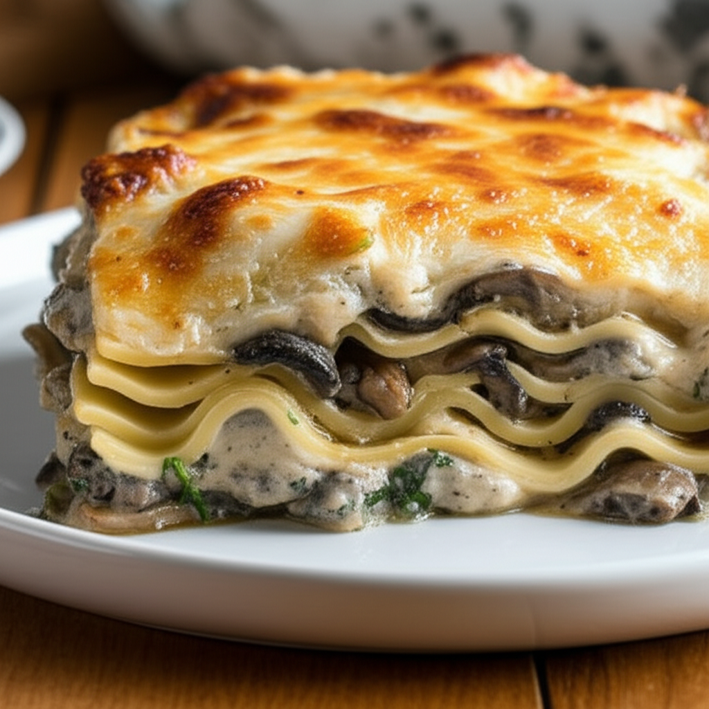 Barefoot Contessa's Portabella Mushroom Lasagna image