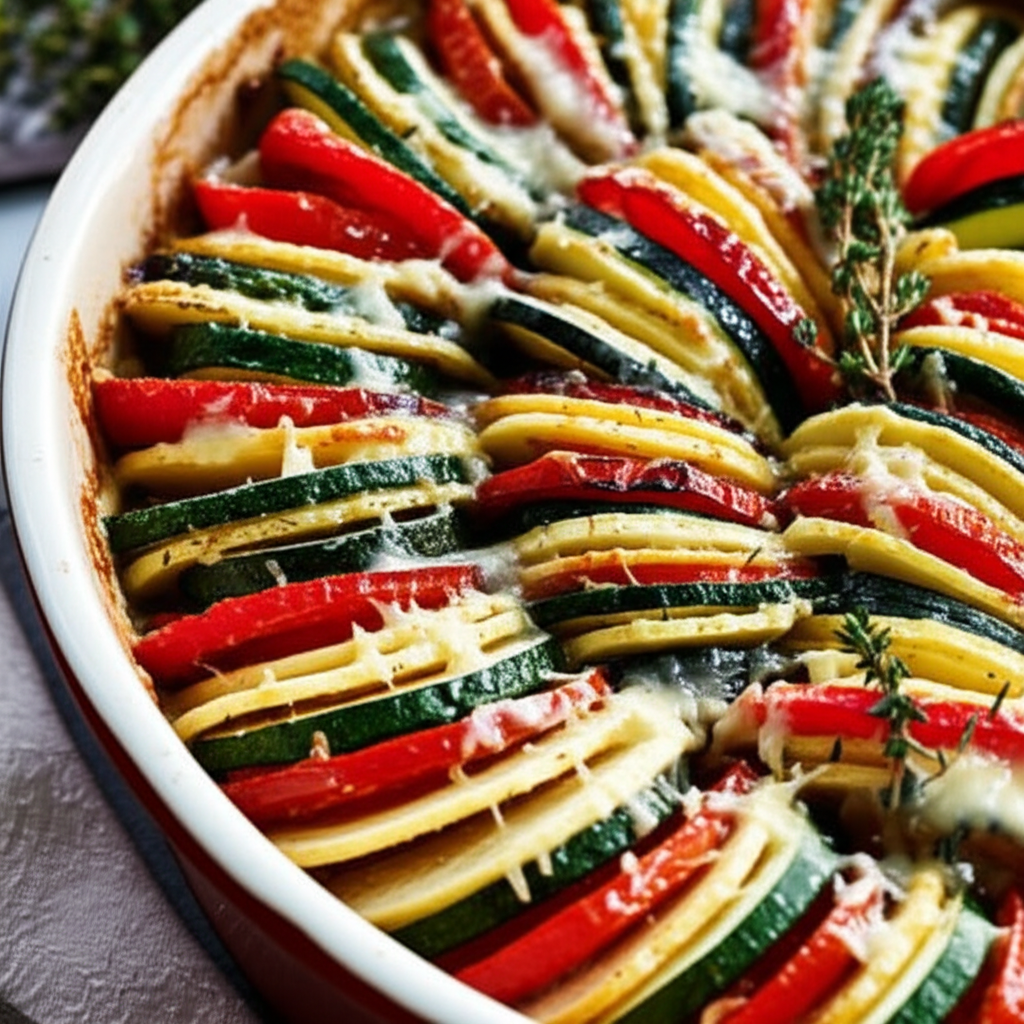 Barefoot Contessa's Vegetable Tian Ina Garten image