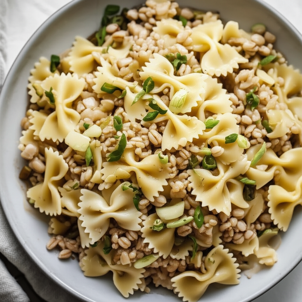 Barley Bow Tie Pilaf image