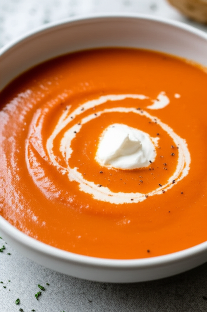 8 Minute Creamy Tomato Soup image