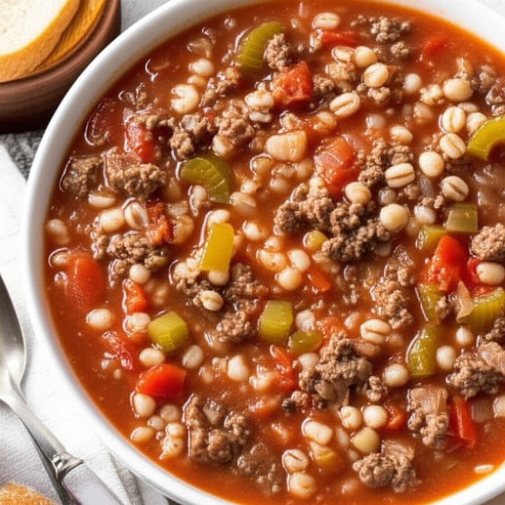 Barley Burger Stew For 2 image