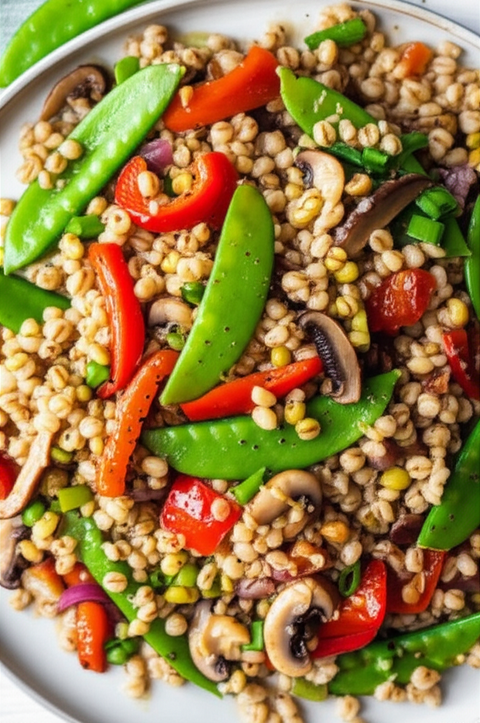 Barley Stir Fry image