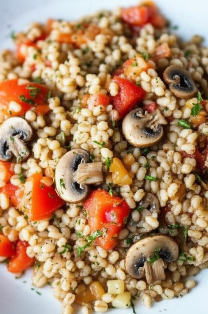Barley With Vegetables image