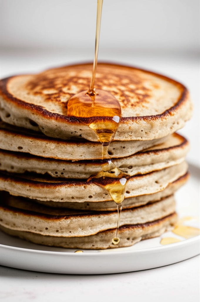 Barley Oat Pancakes image