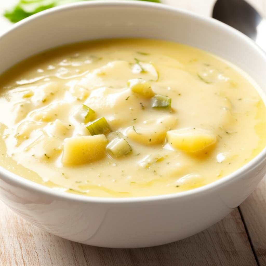 Featured: Cream Of Cauliflower Soup Vegan