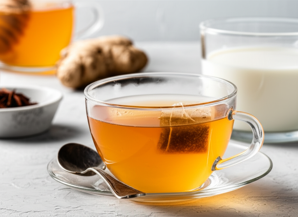 Denauseating With Ginger Tea image