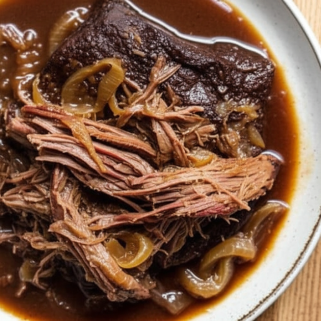 90 Minute Beer Brined Pot Roast image