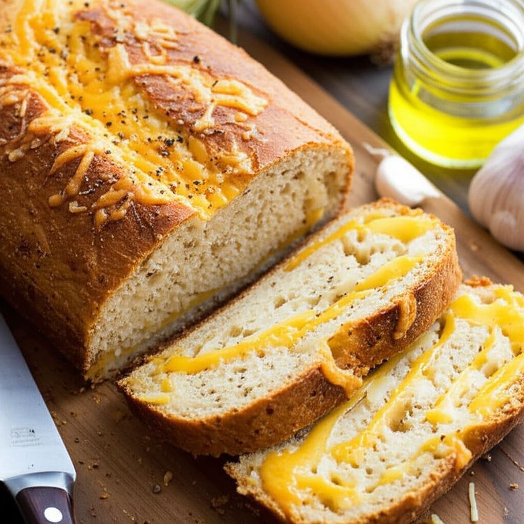Basic Beer Cheese Bread image