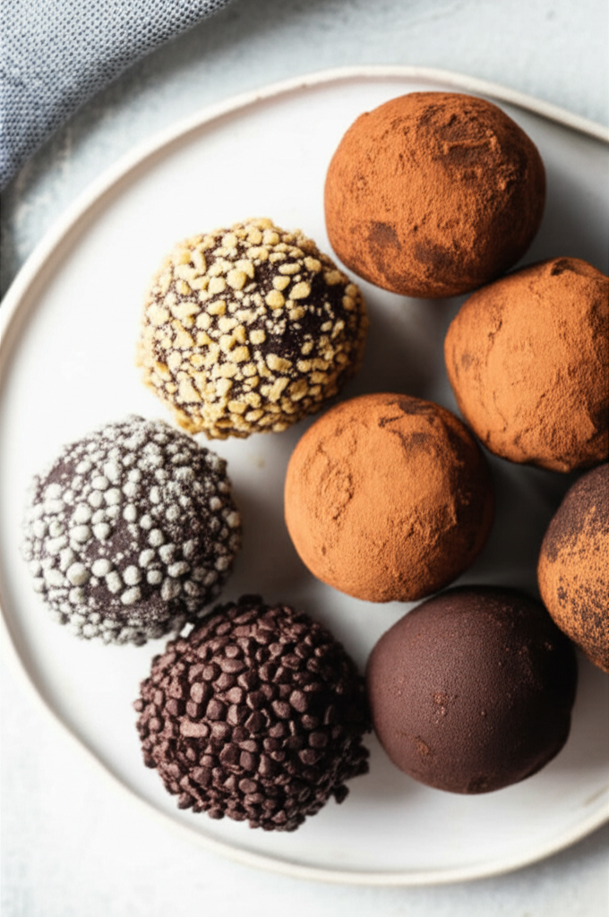 Basic Chocolate Truffles Plus 4 Variations image