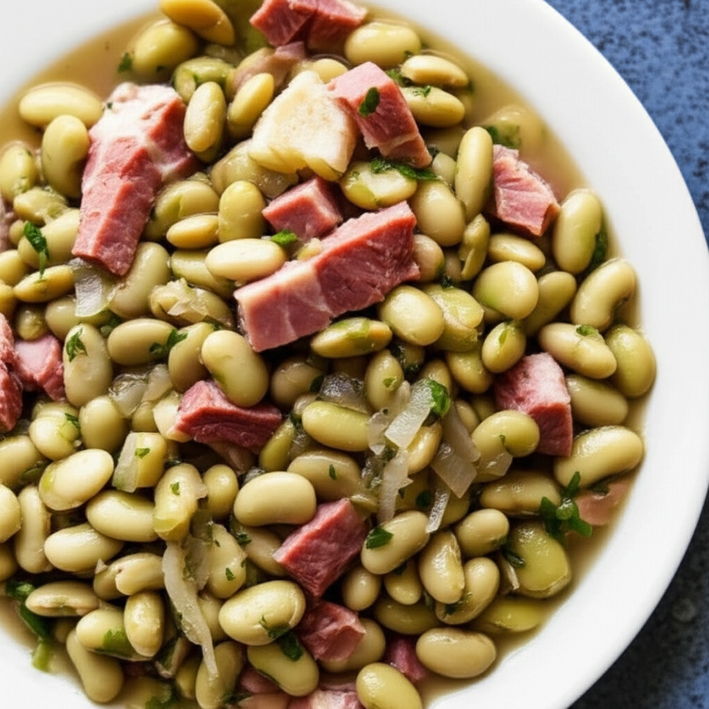 Basic Cooked Lima Beans image