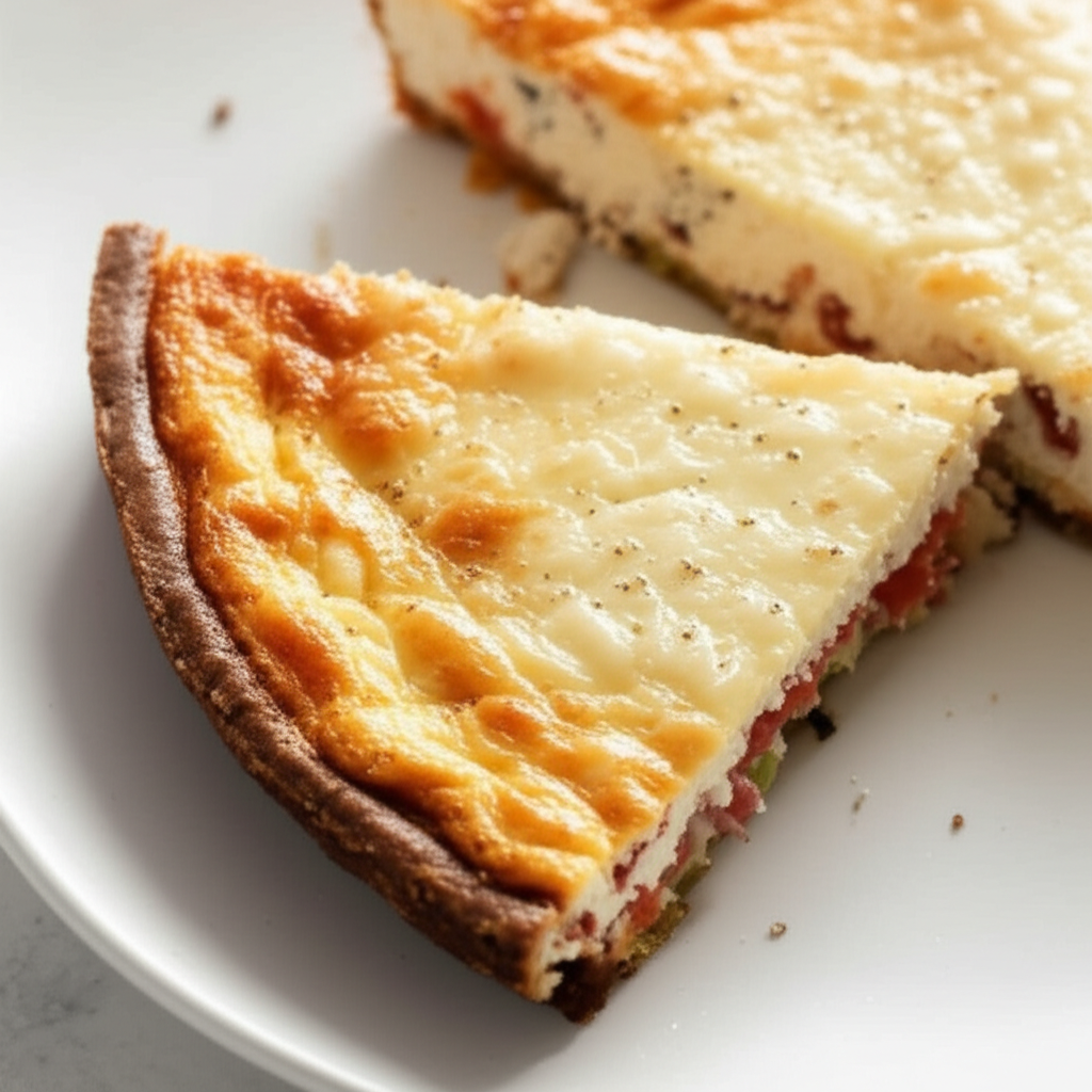 Basic Crustless Quiche image