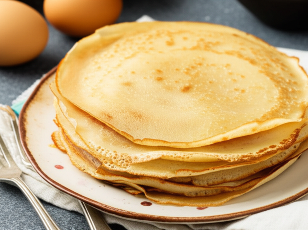 Basic Dessert Crepes Batter image