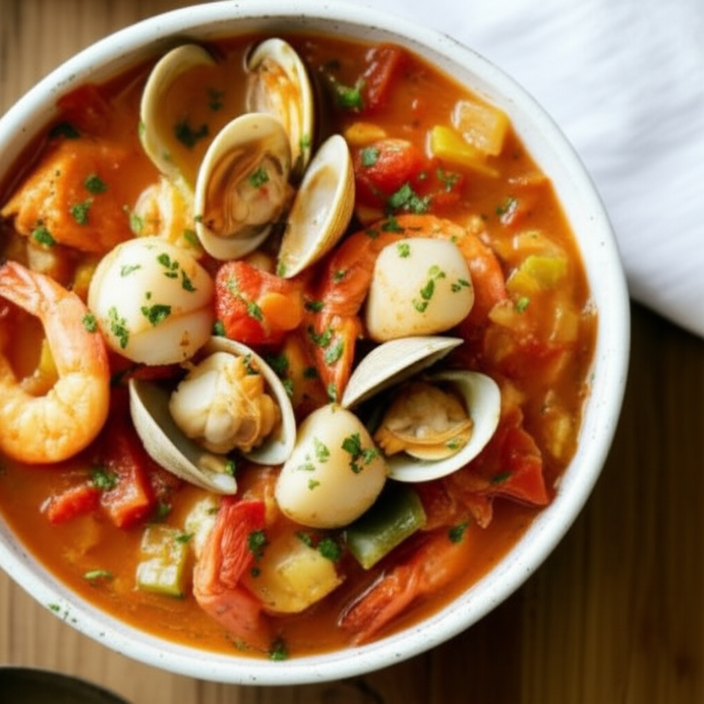 Seafood Stew Crock Pot image