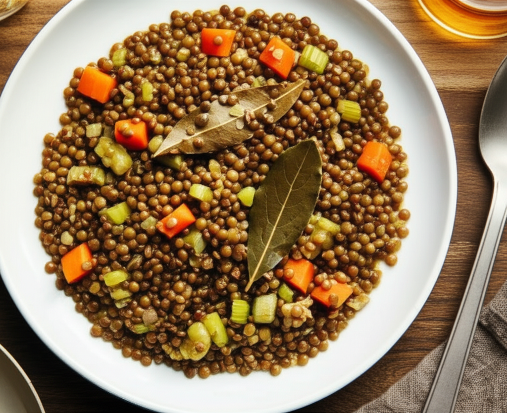 Basic French Lentils image